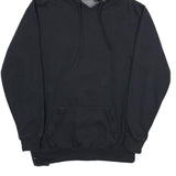 HA Mens Black Hoodie XL Cotton Blend Pullover Sweatshirt with Print