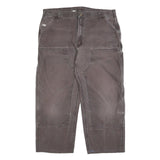 CARHARTT Mens Cotton Relaxed Tapered Brown W40 L27 Workwear Utility Trousers