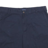 NAUTICA Mens Shorts Blue Casual L W36 Cotton Blend Summer Relaxed Fit