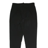 COLOUR OF THE WORLD Womens Black Regular Fit Cotton Blend Trousers W30 L30