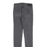 LEVI'S 710 Womens Jeans Grey Slim Skinny Denim Medium W26 L30 Stretch Cotton