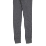 LEVI'S 710 Womens Jeans Grey Slim Skinny Denim Medium W26 L30 Stretch Cotton