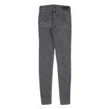 LEVI'S 710 Womens Jeans Grey Slim Skinny Denim Medium W26 L30 Stretch Cotton