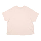 NIKE Womens Pink Cotton T-Shirt 2XL Short Sleeve Crew Neck Casual Top