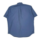 Blaire Ralph Lauren Short Sleeve Shirt - Large Blue Cotton