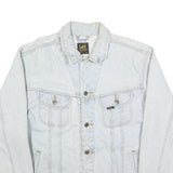LEE Mens Blue Cotton Denim Jacket XL Button Closure Classic Fit Casual Style