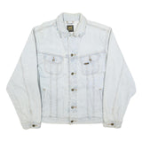 LEE Mens Blue Cotton Denim Jacket XL Button Closure Classic Fit Casual Style