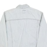 LEE Mens Blue Cotton Denim Jacket XL Button Closure Classic Fit Casual Style