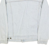 LEE Mens Blue Cotton Denim Jacket XL Button Closure Classic Fit Casual Style