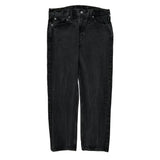 Levis Jeans - 32W 28L Black Denim