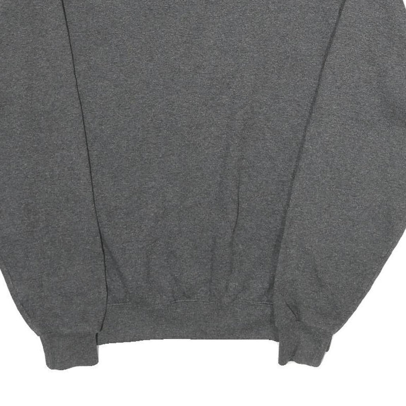 CHAMPION Mens Grey Centenary College Crew Neck S Cotton Blend Sweatshirt