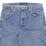 WRANGLER Mens Denim Blue Casual Shorts XL W34 Cowboy Cut Collection
