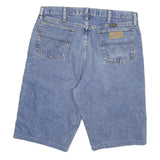 WRANGLER Mens Denim Blue Casual Shorts XL W34 Cowboy Cut Collection