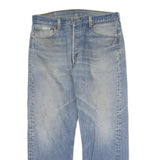 LEVI'S 501XX Mens Jeans Blue Regular Straight Denim Medium W34 L27 Classic Fit