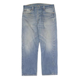 LEVI'S 501XX Mens Jeans Blue Regular Straight Denim Medium W34 L27 Classic Fit
