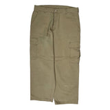 Wrangler Cargo Trousers - 34W 29L Beige Cotton