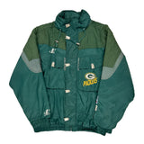 Packers Logo Athletics Nfl Jacket - XL Green Nylon