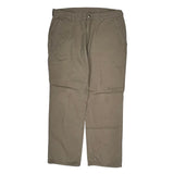 Duluth Cargo Trousers - 38W 32L Khaki Cotton