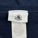 Disney Graphic Sweatshirt - 2XL Navy Cotton Blend