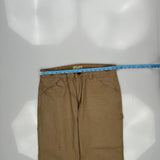 Blue Mountain Carpenter Trousers - 36W 30L Brown Cotton