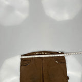 Dickies Carpenter Trousers - 36W 30L Brown Cotton