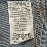 Carhartt Carpenter Jeans - 36W 32L Blue Cotton