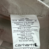 Carhartt Carpenter Trousers - 37W 30L Beige Cotton