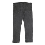 CARHARTT Mens Jeans Black Slim Skinny Denim W39 L32 Zip Button Pockets