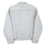 LEVI'S Mens Blue Denim Button Jacket XL Cotton Blend Classic Casual