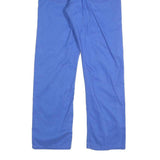 LEVI'S Mens Cotton Blend Blue Classic Straight Trousers W32 L30 Zip Closure