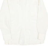 CRIOLLA Mens White Cotton Blend Shirt S Classic Long Sleeve Button Shirt