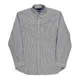 Tommy Hilfiger Striped Shirt - XL Blue Cotton