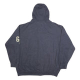 NFL Mens Blue Patriots Full Zip Hoodie 3XL Football Zip Up Hooded Sweatshirt