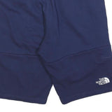 THE NORTH FACE Mens Shorts Blue Casual M W30 Cotton Blend Logo Embroidered