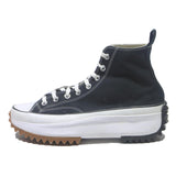 CONVERSE Run Star Hike Mens Black Canvas UK 9.5 Chunky Sole Fashion Trainers