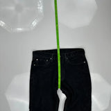 505 Levis Jeans - 34W 30L Black Denim