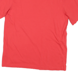 NIKE Mens Red Crew Neck Short Sleeve Graphic T-Shirt M Cotton Blend
