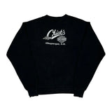 Midnight Rider Harley Davidson Graphic Sweatshirt - Large Black Cotton
