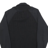 G-STAR Mens Black Patterned Pullover Cable Knit 2XL Cotton Jumper Knitwear