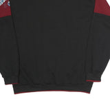 SPORTSWEAR Mens Black & Maroon Sweatshirt Crew Neck XL Best Game Street Sport