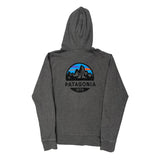 1973 Patagonia Hoodie - Small Gray Cotton