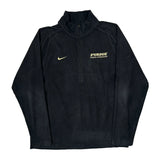 Purdue Sports Information Nike College 1/4 Zip - Large Black Polyester