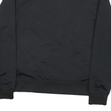 NIKE Mens Black & White Basketball Zip Jacket M Polyester Blend Sportswear