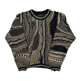 Tundra Sweater - Small Multicoloured Cotton Blend