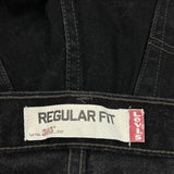 505 Levis Jeans - 32W 30L Black Cotton