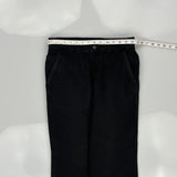 Giorgio Armani Trousers - 29W UK 10 Black Cotton