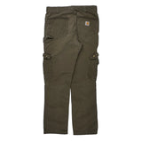 Carhartt Cargo Trousers - 32W 32L Brown Cotton