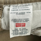 Wrangler Carpenter Trousers - 32W 32L Khaki Cotton