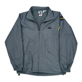 Adidas Windbreaker - Medium Gray Polyester