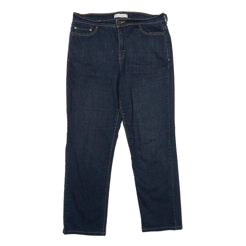 LEVI'S 512 Perfectly Slimming Straight Womens Jeans Blue Slim Straight Denim